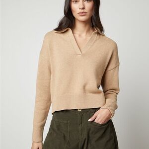 Velvet by Graham & Spencer Lucie Polo Sweater